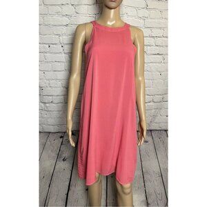 NWT New $128 Splendid Sleeveless Pink Dress Zip Back Size S